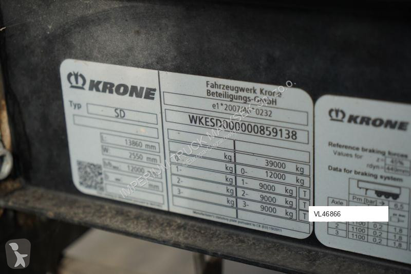 Semirimorchio Krone FIRANKA / MEGA / DACH...