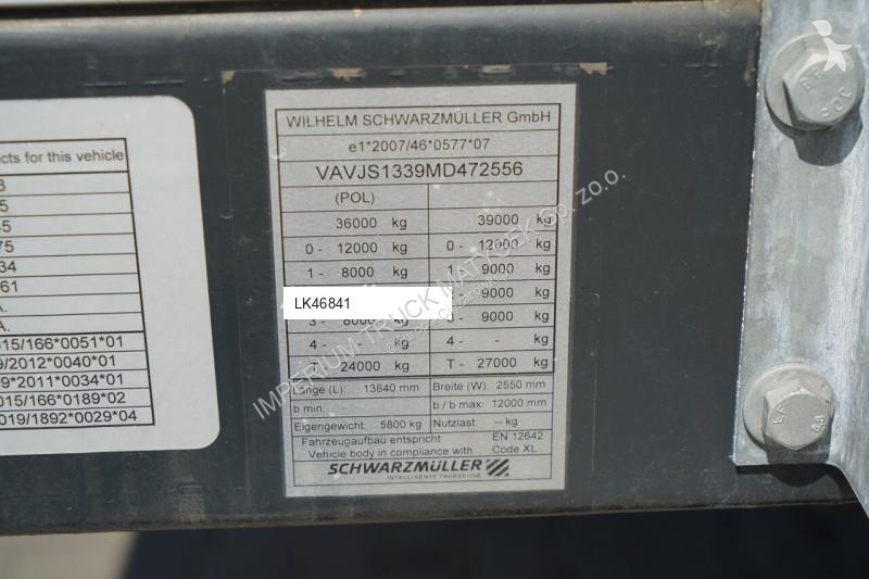 Semitrailer Schwarzmüller / FIRANKA / STANDARD...