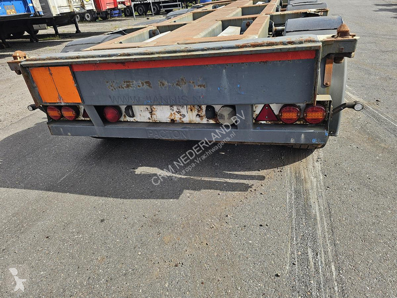 Semitrailer Pacton 3 AXLE MULTI YARD CHASSIS |...