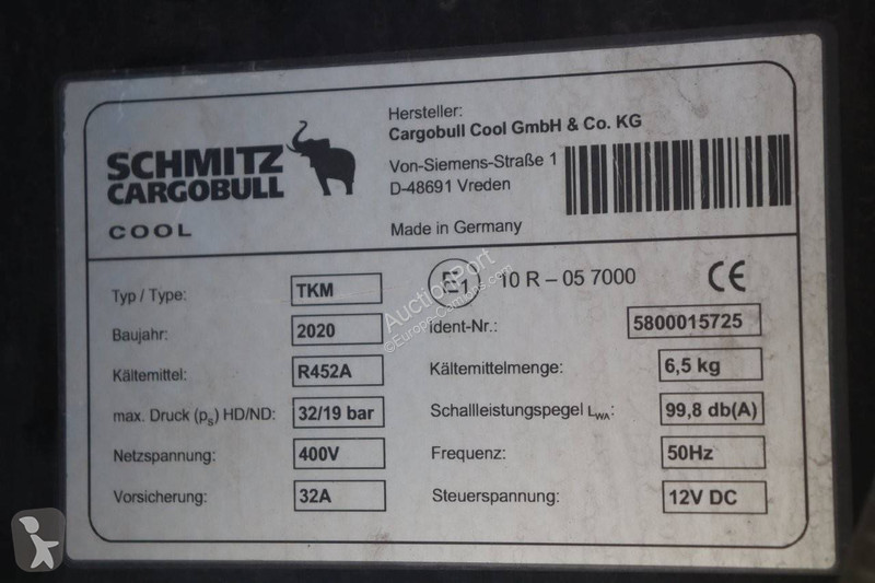 Semirremolque Schmitz Cargobull SCB*S3B