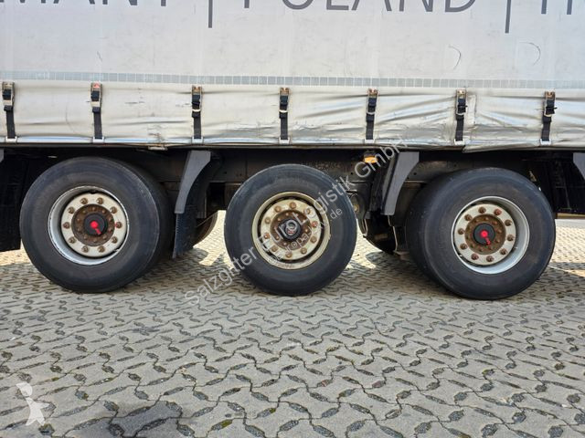 Semitrailer Fliegl SDS01 / Hubdach / EDSCHA /...