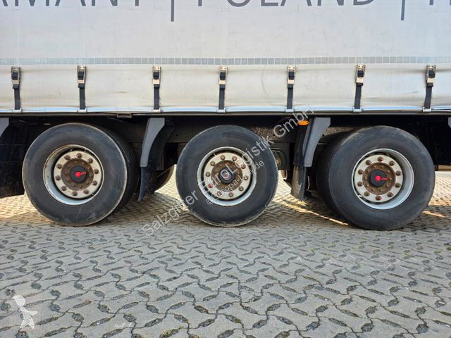 Semitrailer Fliegl SDS01 / Hubdach / EDSCHA /...