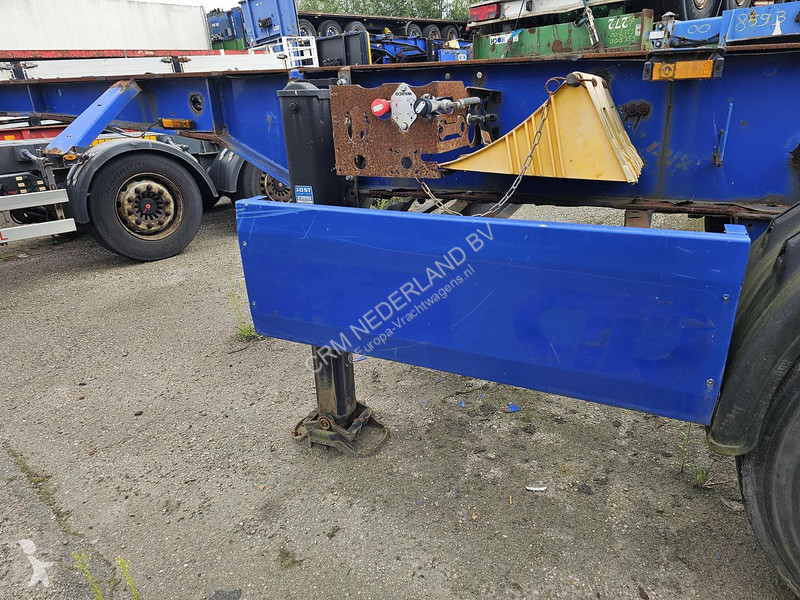 Semi remorque Krone SZ| 20 FOOT CHASSIS | BPW...