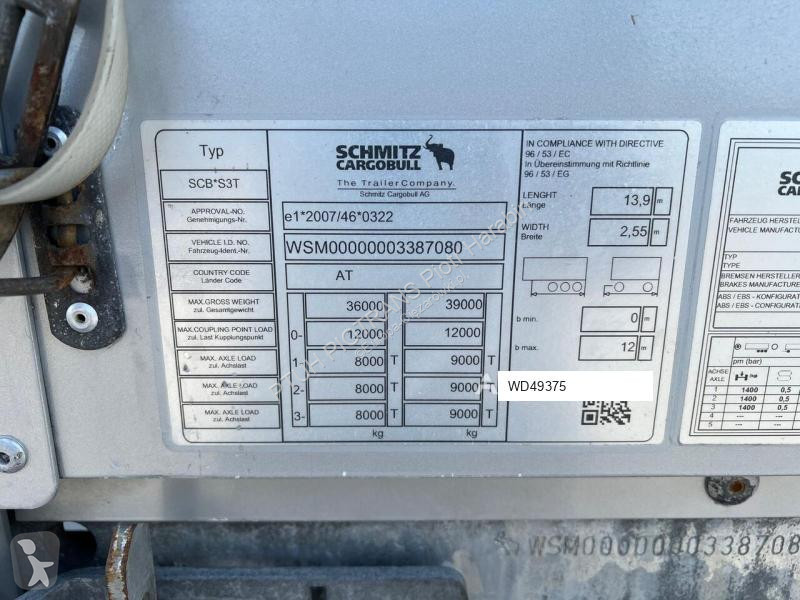 Полуремарке Schmitz Cargobull FIRANKA 2 SZTUKI...