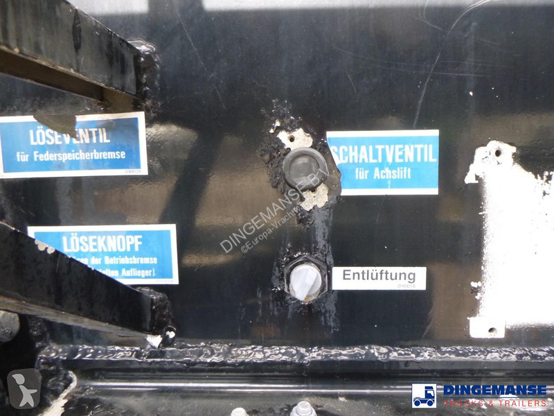 نصف مقطورة Feldbinder Powder tank alu 40 m3 / 1...