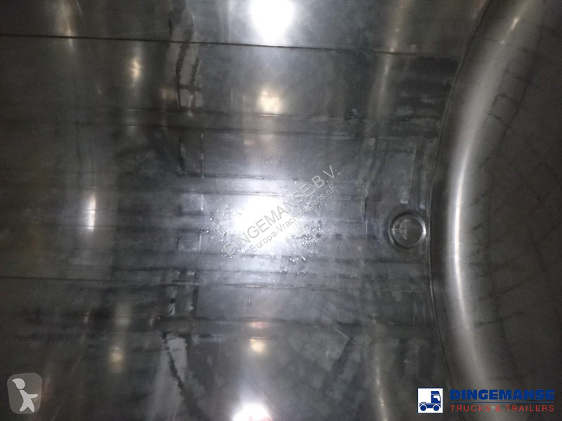 نصف مقطورة Van Hool Food tank inox 62 m3 / 3 comp
