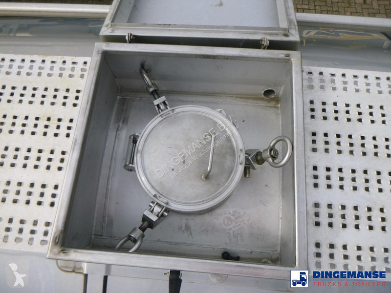 نصف مقطورة Parcisa Chemical tank inox L4BH 37.5...