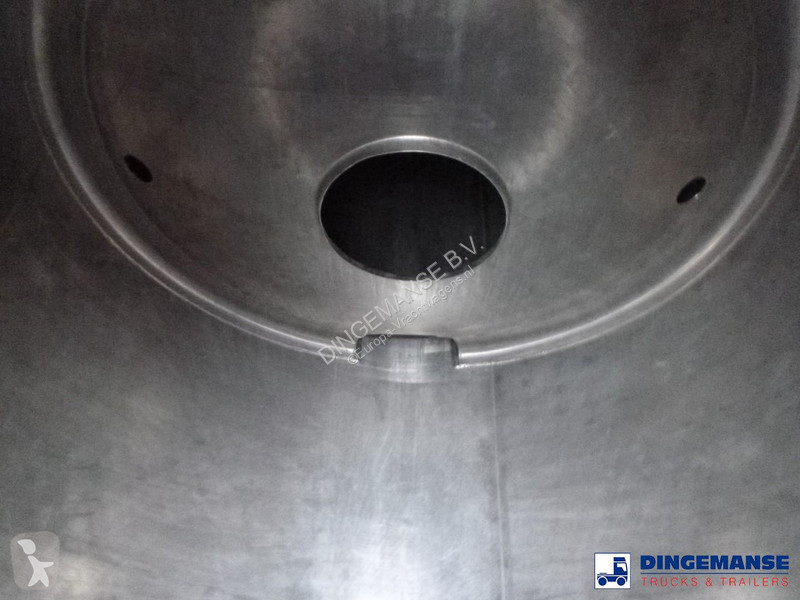 نصف مقطورة Burg Chemical tank inox L4BH 30 m3 /...