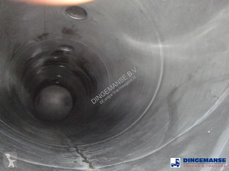 نصف مقطورة Feldbinder Powder tank alu 63 m3...