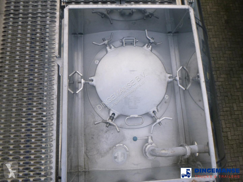 نصف مقطورة LAG Food tank inox 32m3 / 3 comp +...