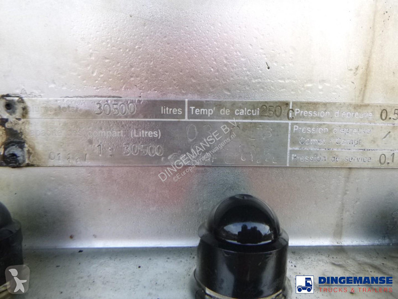 نصف مقطورة Magyar Bitumen / heavy oil tank inox...