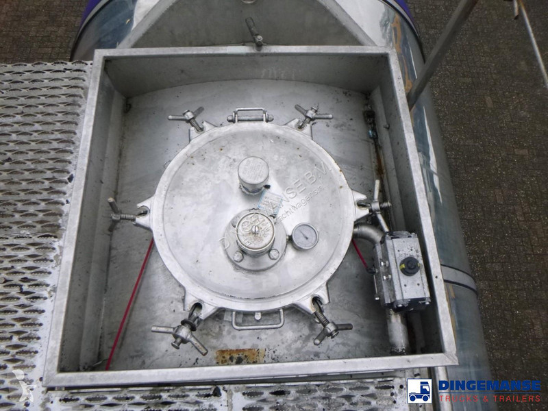 Sættevogn Indox Chemical tank inox L4BH 30 m3 /...