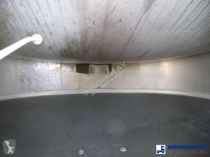 نصف مقطورة Merceron Fuel tank alu 39.9 m3 / 9 comp