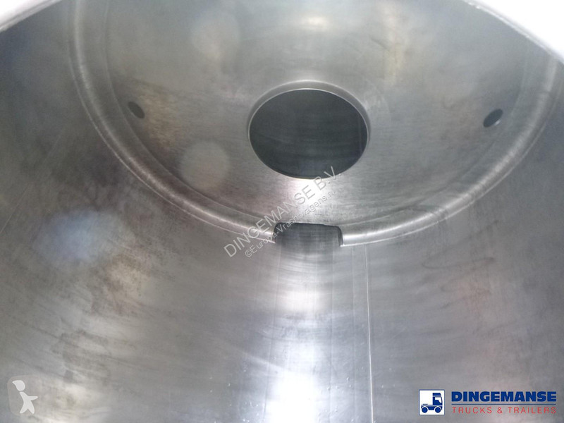 نصف مقطورة Burg Chemical tank inox L4BH 32.5 m3...