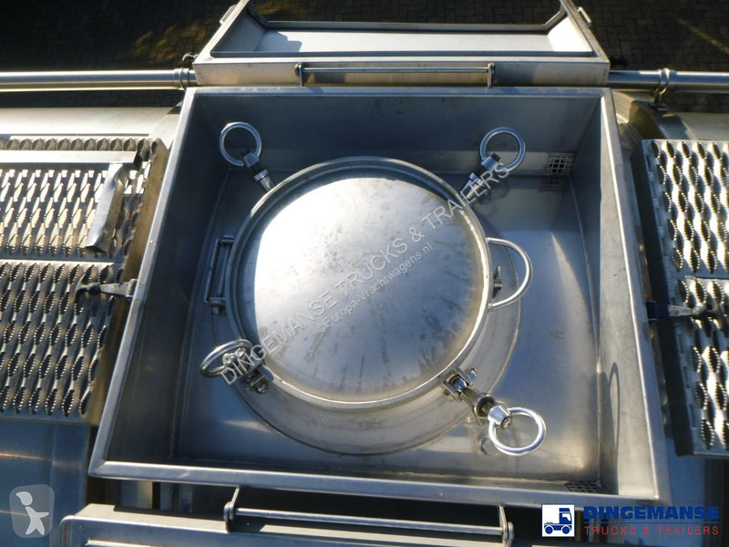نصف مقطورة Burg Food / chemical tank inox L4BH...