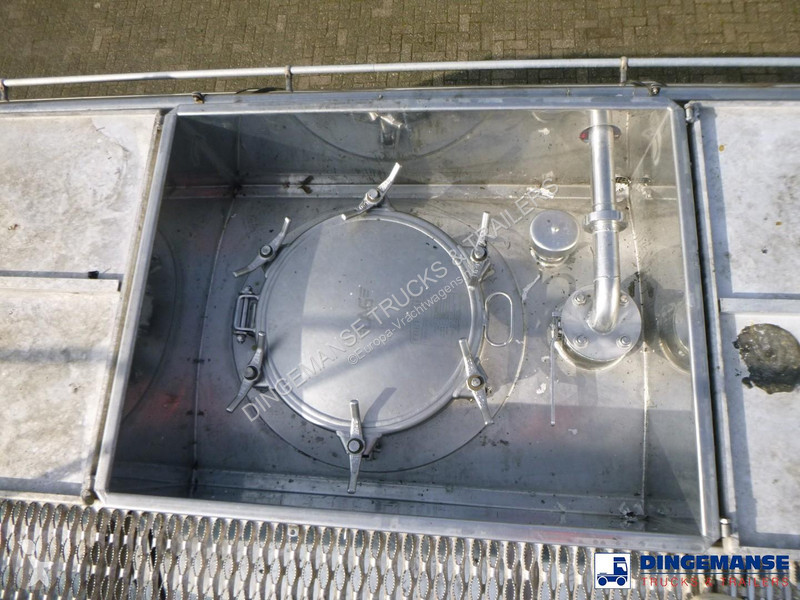 نصف مقطورة Burg Chemical tank inox L4BH 32.5 m3...