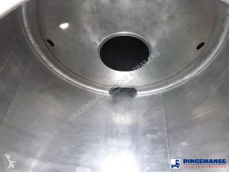 نصف مقطورة Burg Chemical tank inox L4BH 32.5 m3...