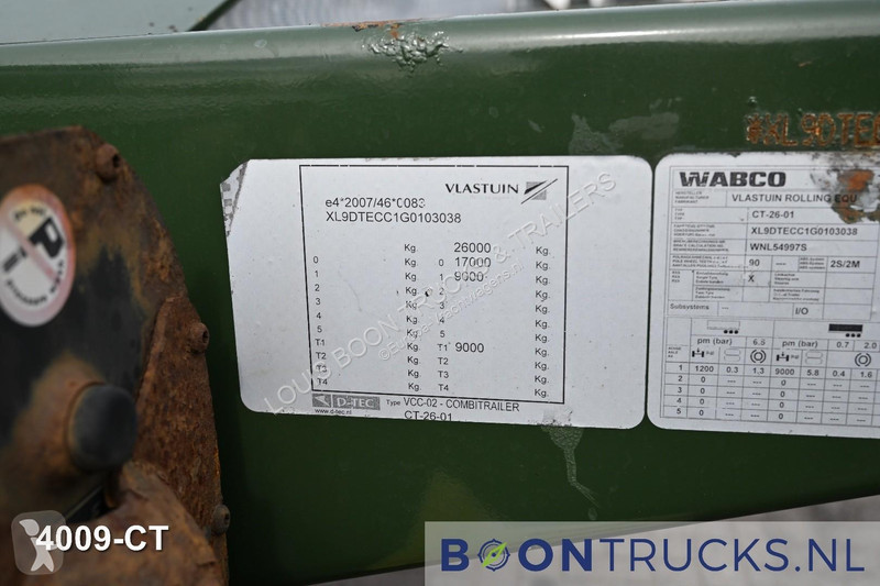 نصف مقطورة D-TEC CT-43-04D COMBITRAILER |...