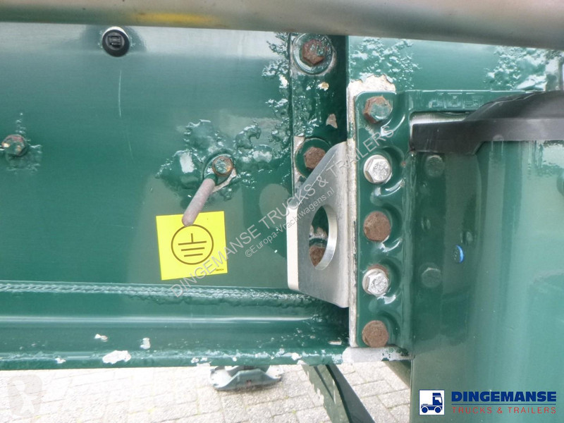 نصف مقطورة Feldbinder Powder tank alu 60 m3...