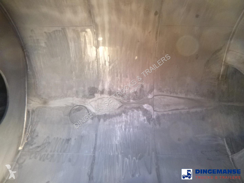 Félpótkocsi Magyar Chemical tank inox L4BH 33.3...