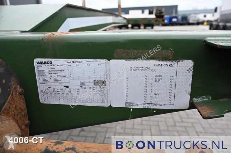 نصف مقطورة D-TEC CT-43-04D COMBITRAILER |...