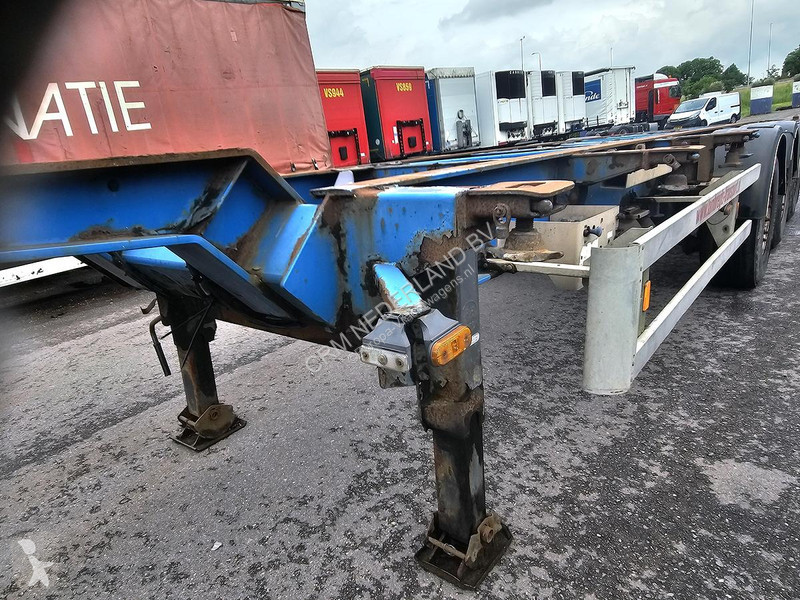نصف مقطورة Van Hool 3B2018- 40 FOOT 2 X 20 FOOT...