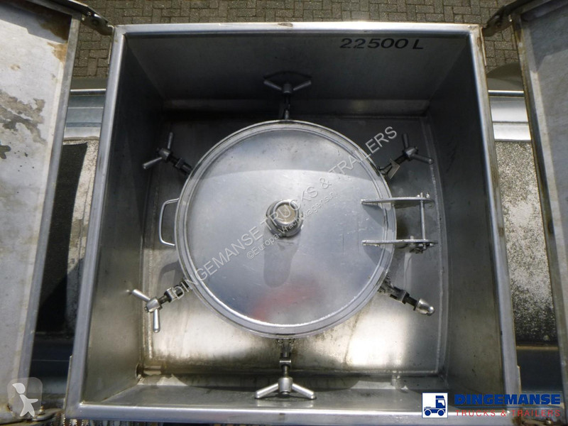 Magyar Chemical tank inox 22.5 m3 / 1 comp...