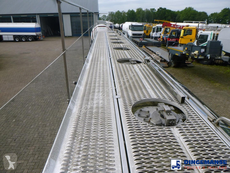 Sættevogn Magyar Fuel / oil tank inox 23 m3 / 7...