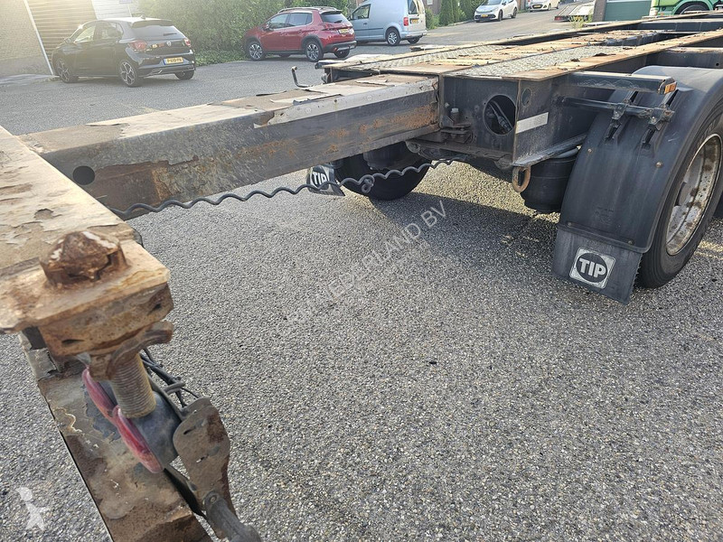 نصف مقطورة Krone / REAR SLIDER / DUTCH CHASSIS...