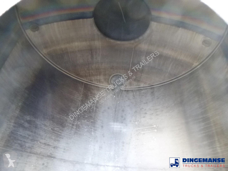 نصف مقطورة Magyar Chemical tank inox L4BH 32.5...