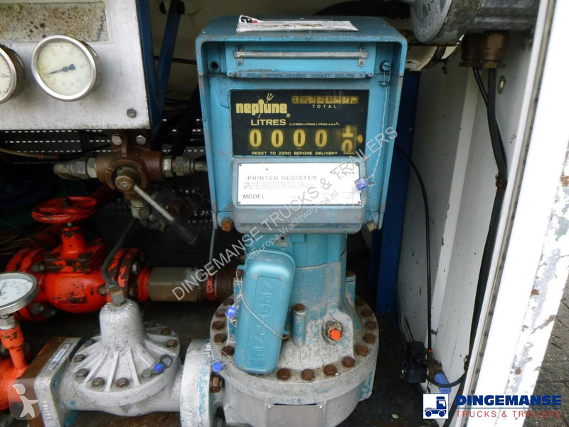 Oplegger  Gas tank steel 46.9 m3 / 1 comp + pump