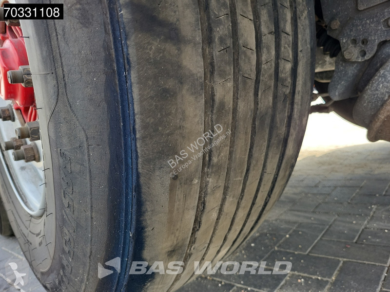 نصف مقطورة Knapen K600 Side Doors 10MM Lift Axle