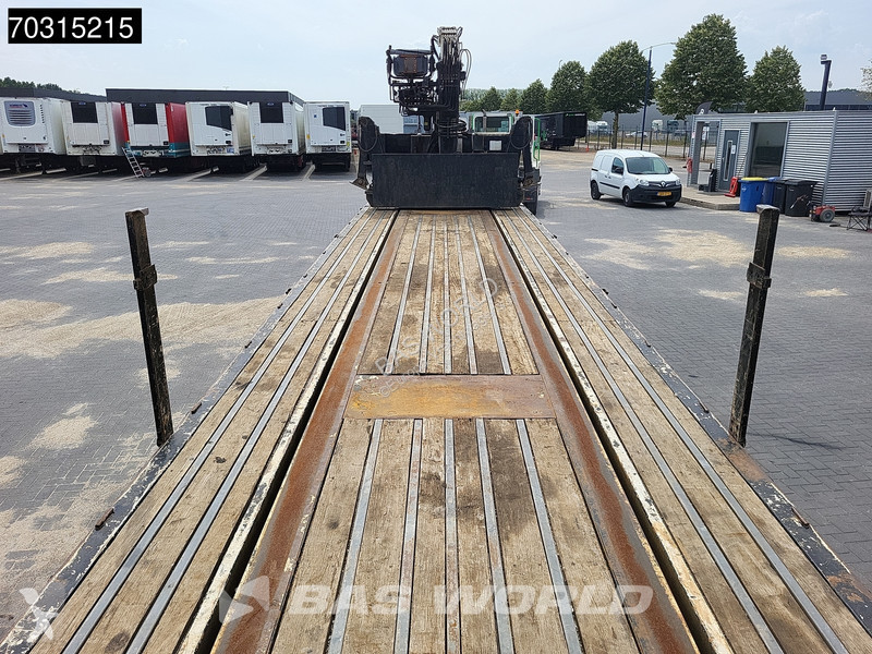 نصف مقطورة Pacton T3-003 Kennis 16T Steering Crane