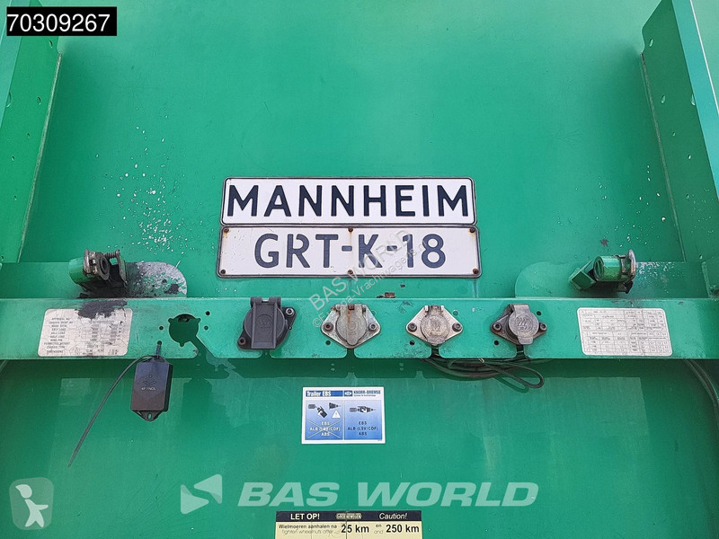 نصف مقطورة Groenewegen DR0-14-27 01/27 APK...