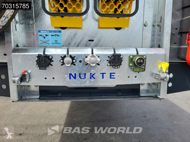 نصف مقطورة  NKTL4 NEW Lift + 2xSteering Axle Ramps