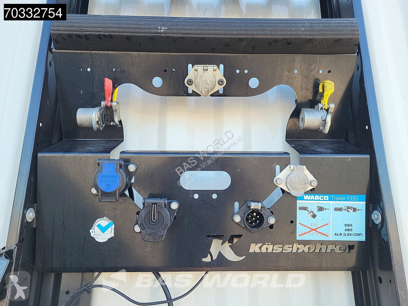 نصف مقطورة Kässbohrer XS Tailgate Koffer BPW
