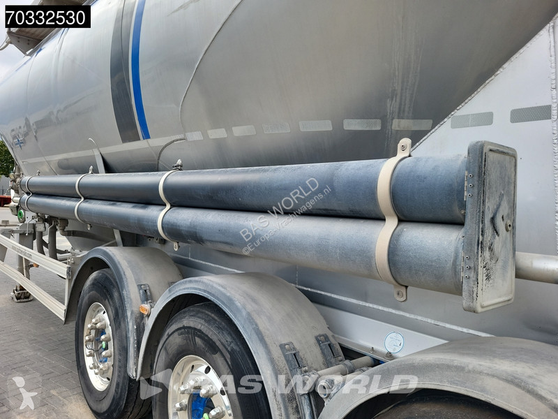نصف مقطورة Spitzer SFS 2x Liftachse 39m3 Cement