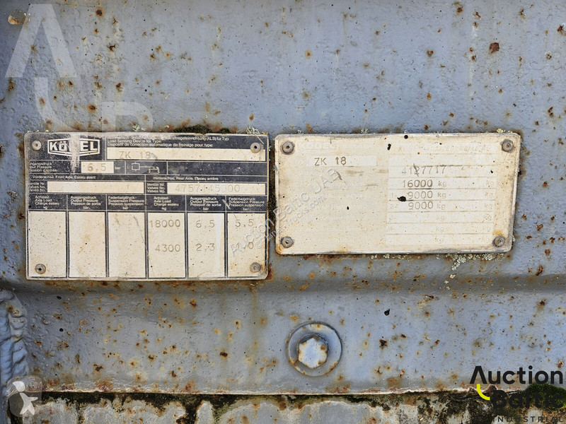 Semiremorca Kögel ZK 18