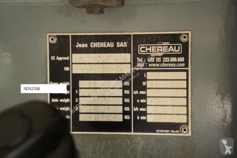 Návěs Chereau CHŁODNIA / CARRIER VECTOR 1950 MT...