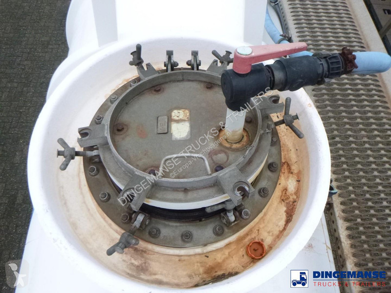 Félpótkocsi Magyar Chemical ACID tank inox 24.5...