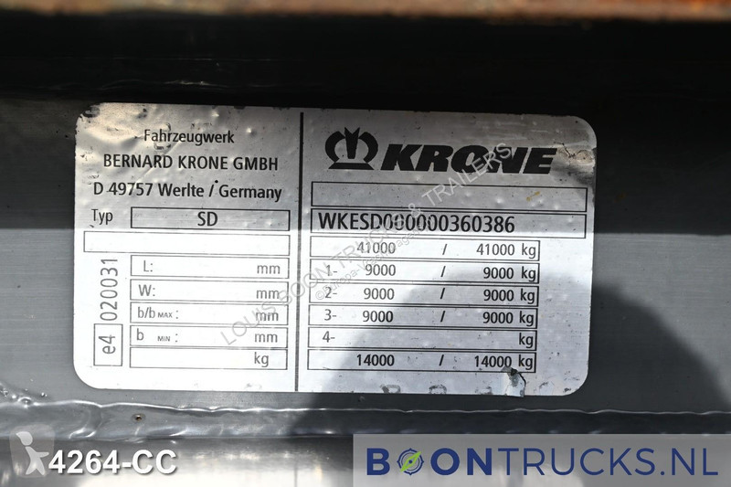 Semitrailer Krone | 2x20-30-40ft HC *...