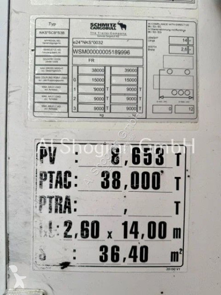 Schmitz Cargobull Thermo King SLXi...