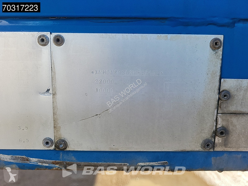 Fruehauf 1 Axle Steering Axle BPW semi-trailer
