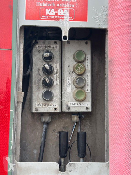 نصف مقطورة  KaBa 3.Stock /Hubdach/TRIDEC/Tränke