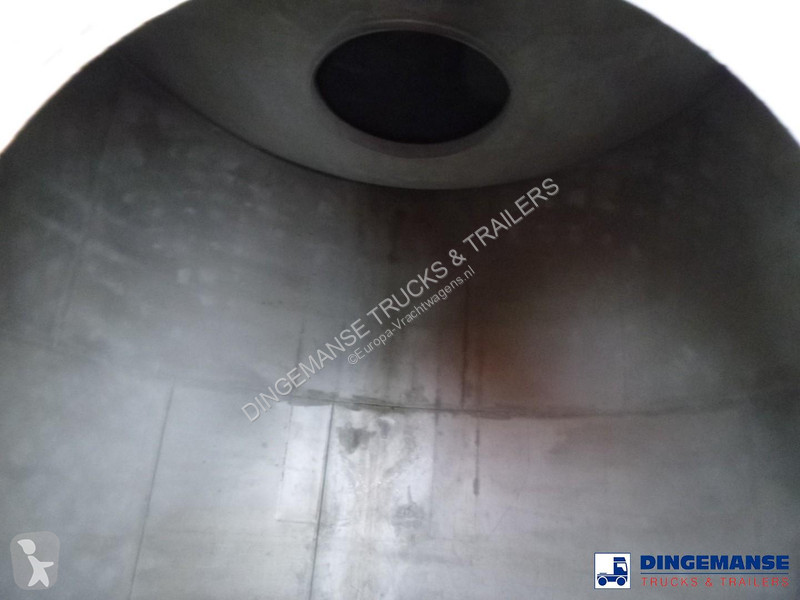 Oplegger Maisonneuve Chemical tank inox 34.6 m3...