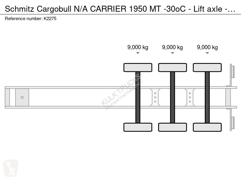 Félpótkocsi Schmitz Cargobull N/A CARRIER 1950...