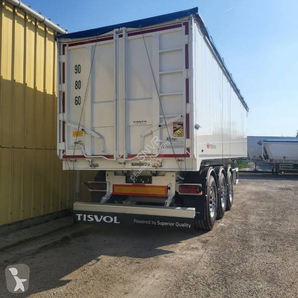 نصف مقطورة Tisvol Benne céréalière DISPONIBLE