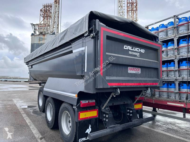 Semitrailer Galucho Bañera - 2 ejes - Ofrecemos...