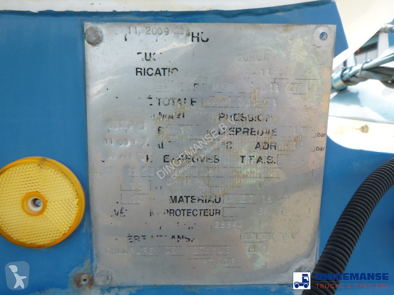 Semiremorca Guhur Low-pressure gas tank steel...