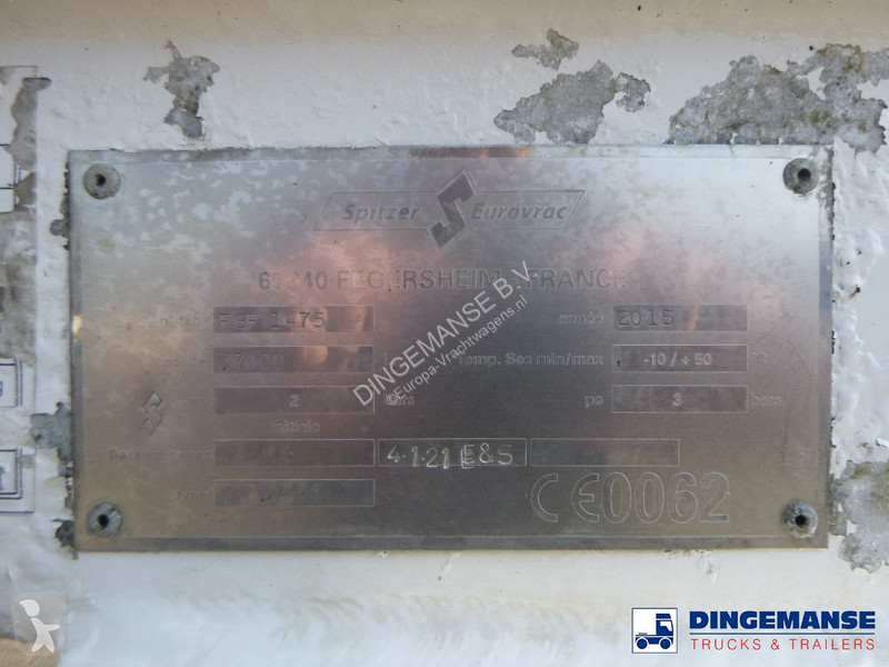 Semiremorca Spitzer Powder tank alu 37 m3